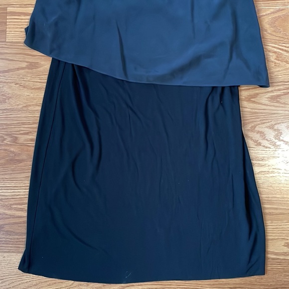 AllSaints Silk Black Mira Slip Dress w/ Spaghetti Straps Size 8 EUC - Picture 3 of 8